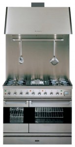 ILVE PD-90R-VG Stainless-Steel Fogão de Cozinha Foto