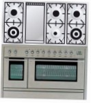 ILVE PSL-120F-VG Stainless-Steel Σόμπα κουζίνα