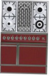 ILVE QDC-90B-MP Red Кухонная плита