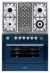 ILVE MT-90BD-MP Blue موقد المطبخ صورة فوتوغرافية