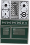 ILVE QDC-90BW-MP Green Кухонная плита