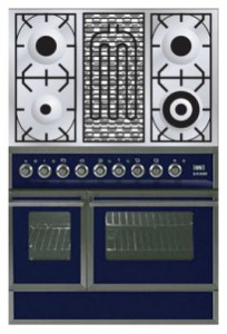 ILVE QDC-90BW-MP Blue 厨房炉灶 照片