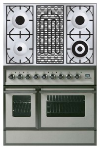ILVE QDC-90BW-MP Antique white Кухонная плита фотография