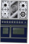 ILVE QDC-90VW-MP Blue Stufa di Cucina