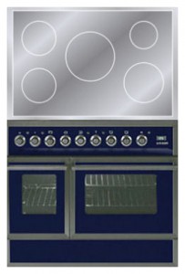 ILVE QDCI-90W-MP Blue Кухонная плита фотография
