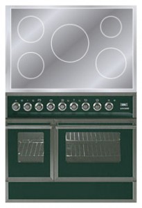 ILVE QDCI-90W-MP Green Кухонная плита фотография
