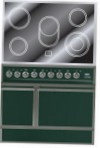 ILVE QDCE-90-MP Green Кухонная плита