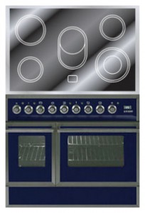 ILVE QDCE-90W-MP Blue Кухонная плита фотография