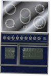 ILVE QDCE-90W-MP Blue Кухонная плита