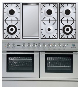 ILVE PDL-120F-VG Stainless-Steel Kitchen Stove Photo
