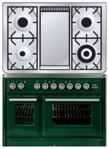 ILVE MTD-100FD-MP Green Virtuvės viryklė nuotrauka