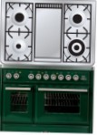 ILVE MTD-100FD-MP Green Virtuvės viryklė