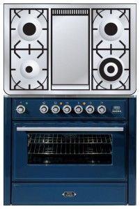 ILVE MT-90FD-MP Blue Estufa de la cocina Foto