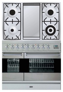 ILVE PDF-90F-VG Stainless-Steel Kitchen Stove Photo