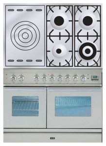 ILVE PDW-100S-VG Stainless-Steel Kitchen Stove Photo