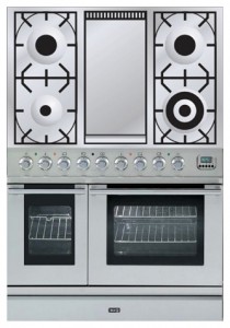 ILVE PDL-90F-VG Stainless-Steel Шпорета слика