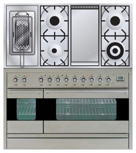 ILVE PF-120FR-MP Stainless-Steel Кухонная плита фотография