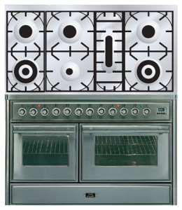 ILVE MTS-1207D-E3 Stainless-Steel Fogão de Cozinha Foto