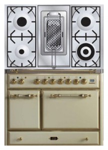 ILVE MCD-100RD-E3 Antique white Stufa di Cucina Foto