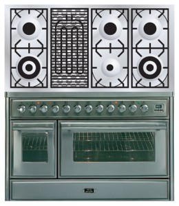 ILVE MT-120BD-E3 Stainless-Steel Kitchen Stove Photo