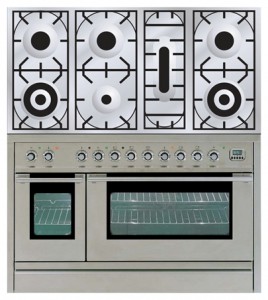 ILVE PL-1207-VG Stainless-Steel Кухонная плита фотография
