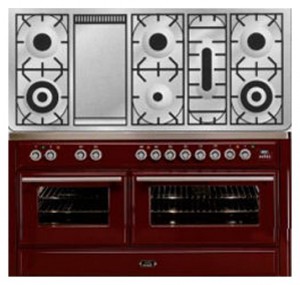 ILVE MT-150FD-VG Red Kitchen Stove Photo
