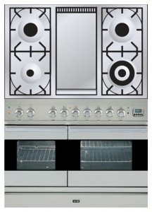 ILVE PDF-100F-MW Stainless-Steel Kitchen Stove Photo