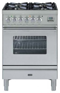 ILVE PW-60-MP Stainless-Steel Kitchen Stove Photo