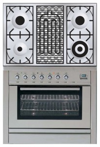 ILVE PL-90B-VG Stainless-Steel Kitchen Stove Photo