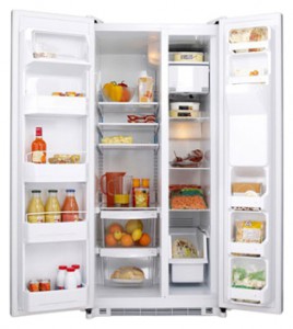 General Electric GSE22KEBFWW Холодильник фотография