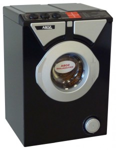 Eurosoba 1000 Black and Silver çamaşır makinesi fotoğraf