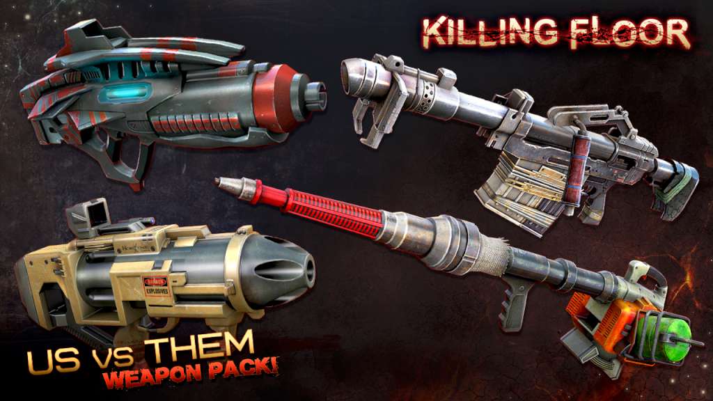 Killing Floor - Community Weapons Pack 3 - Us Versus Them Total Conflict Pack DLC Steam CD Key 0.85 usd