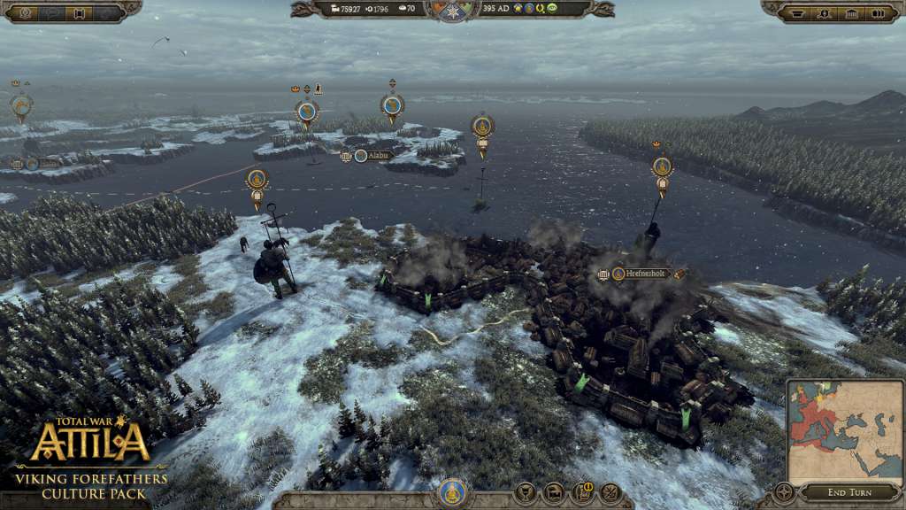 Total War: ATTILA - Viking Forefathers Culture Pack DLC Steam CD Key 4.5 usd