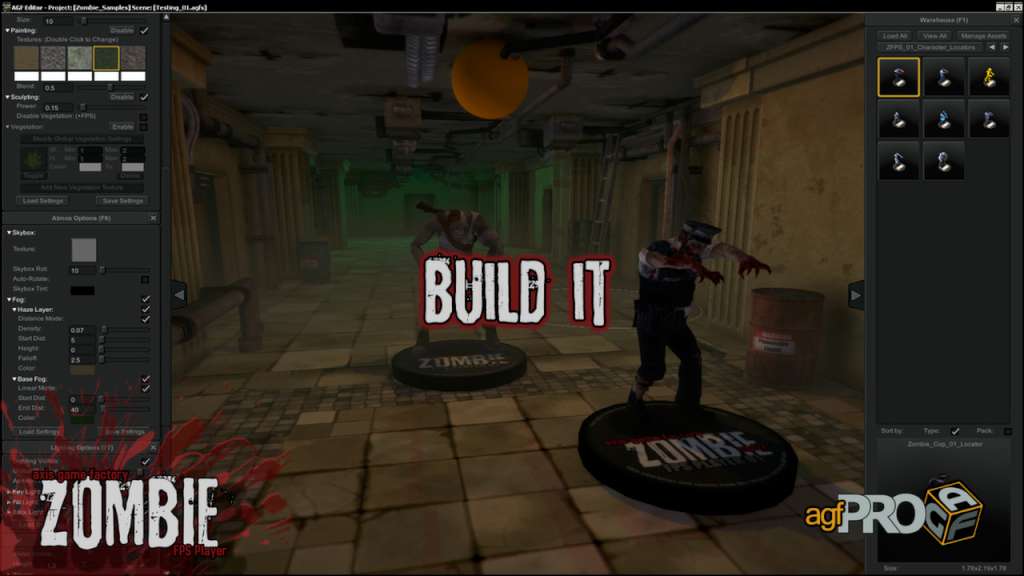 Axis Game Factory's AGFPRO Zombie FPS Player DLC Steam CD Key 0.33 usd