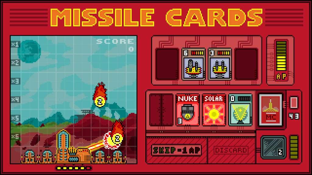 Missile Cards Steam CD Key 0.95 usd
