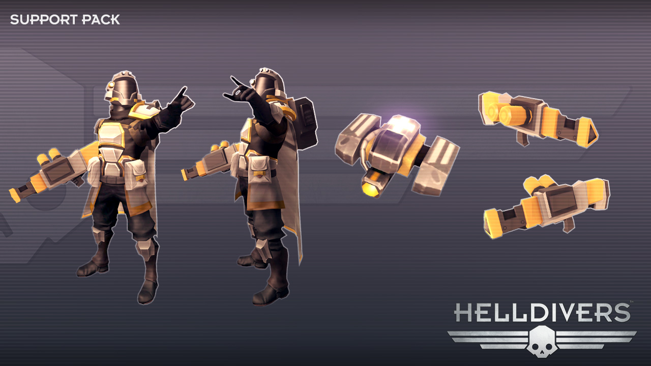 HELLDIVERS - Support Pack DLC Steam CD Key 0.95 usd
