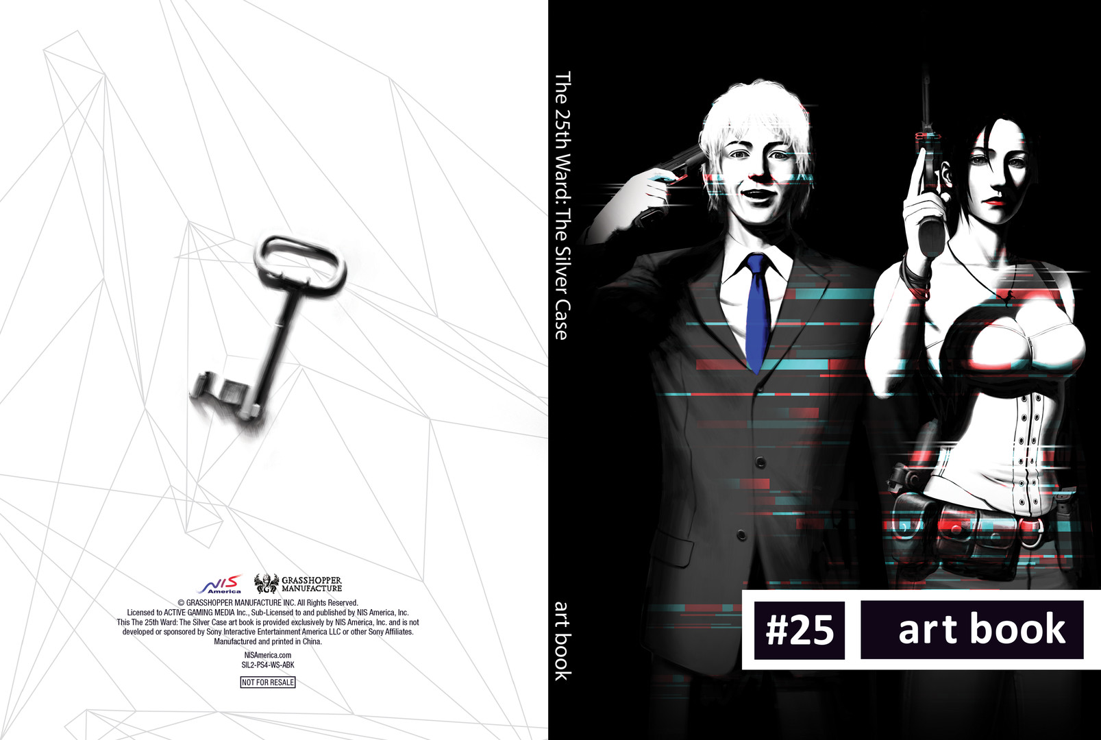 The 25th Ward: The Silver Case - Digital Art Book DLC Steam CD Key 2.12 usd