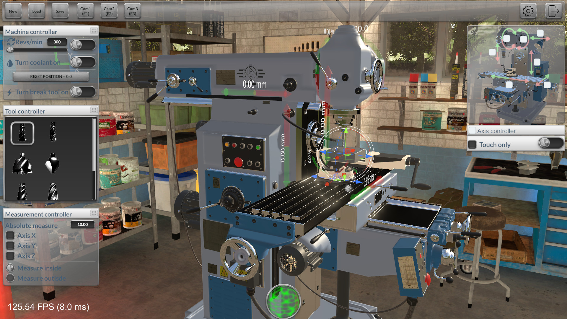Milling machine simulator Steam CD Key 7.73 usd