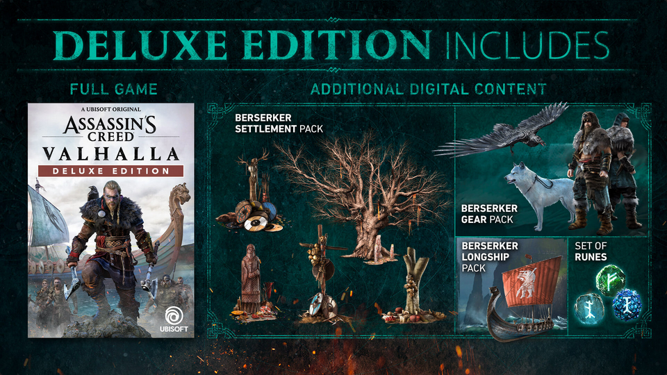 Assassin's Creed Valhalla Deluxe Edition EU XBOX Series X|S CD Key 26.16 usd