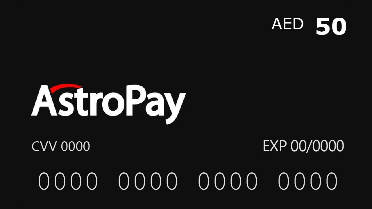 Astropay Card 50 AED AE 16.47 usd
