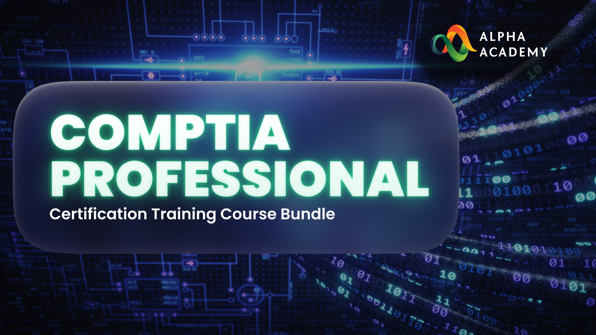 CompTIA Professional Certification Training Course Bundle Alpha Academy Code 9.03 usd