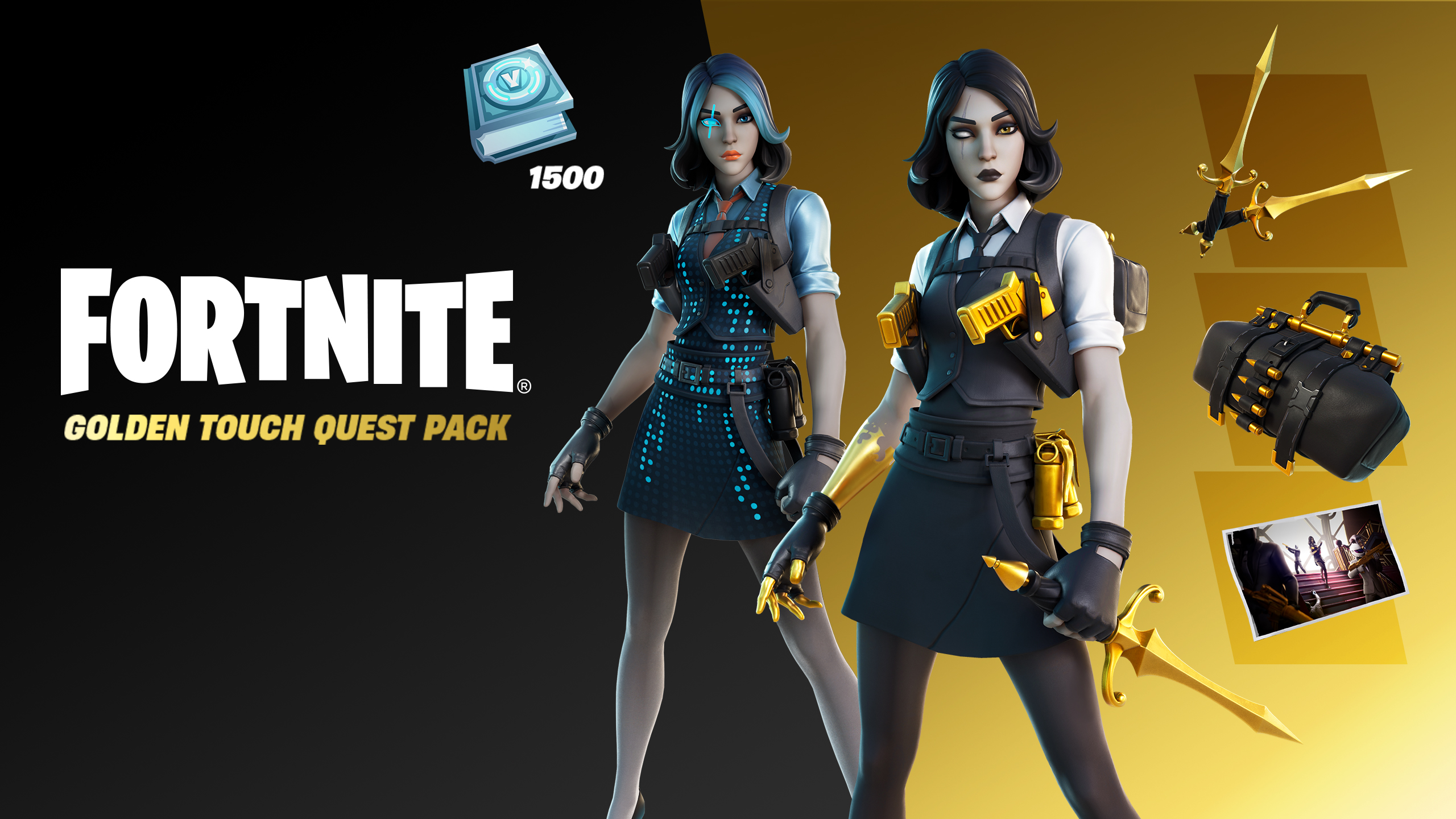 Fortnite - Golden Touch Quest Pack DLC AR XBOX One / XBOX Series X|S CD Key 61.01 usd
