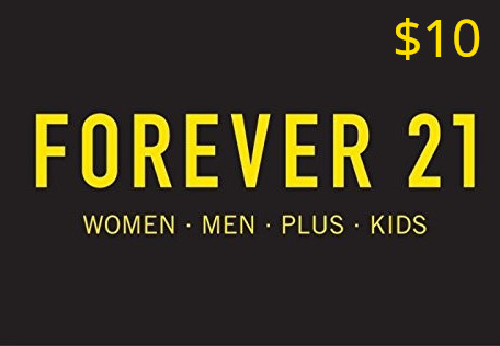 Forever 21 $10 Gift Card US 7.34 usd