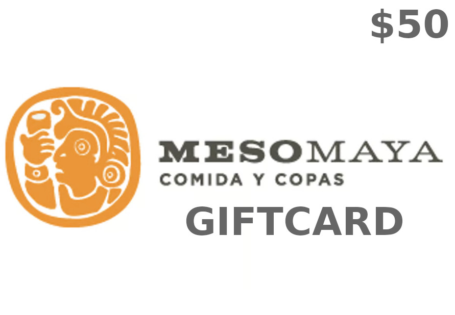 Meso Maya Restaurant $50 Gift Card US 33.9 usd