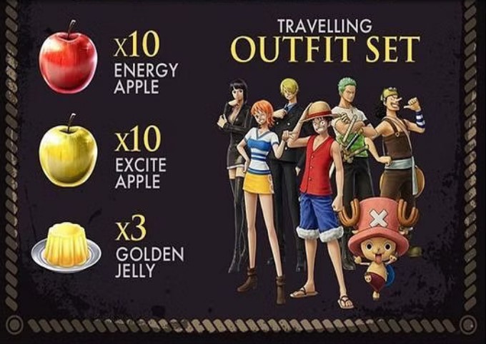 One Piece Odyssey - Traveling Outfit Set DLC EU PS5 Key 10.72 usd