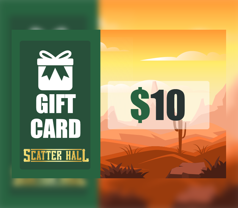 Scatterhall - $10 Gift Card 12.37 usd