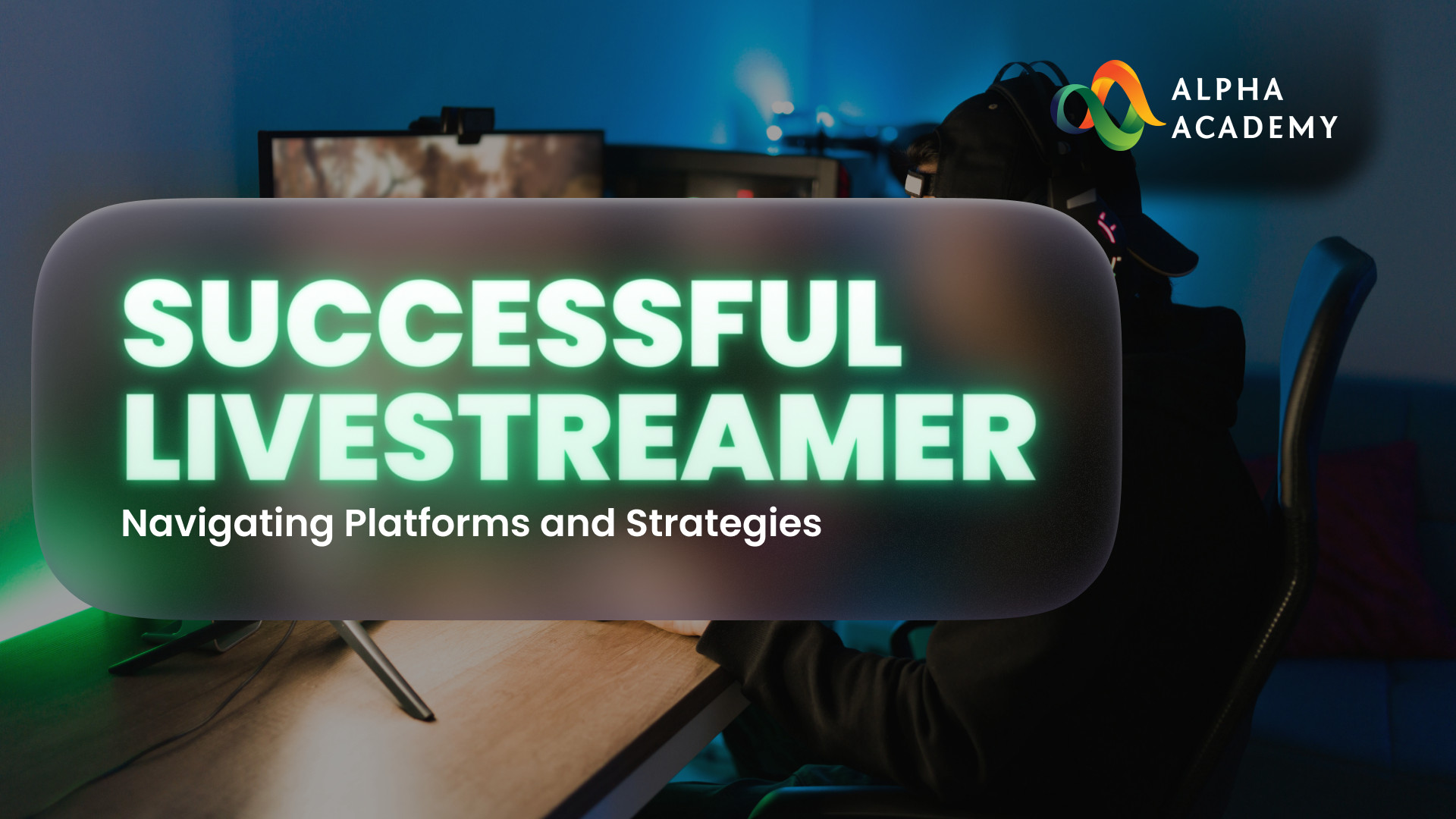 Successful Live streamer: Navigating Platforms and Strategies eLearning Bundle Alpha Academy Code 11.28 usd