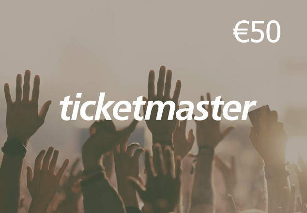 Ticketmaster €50 Gift Card BE 62.64 usd