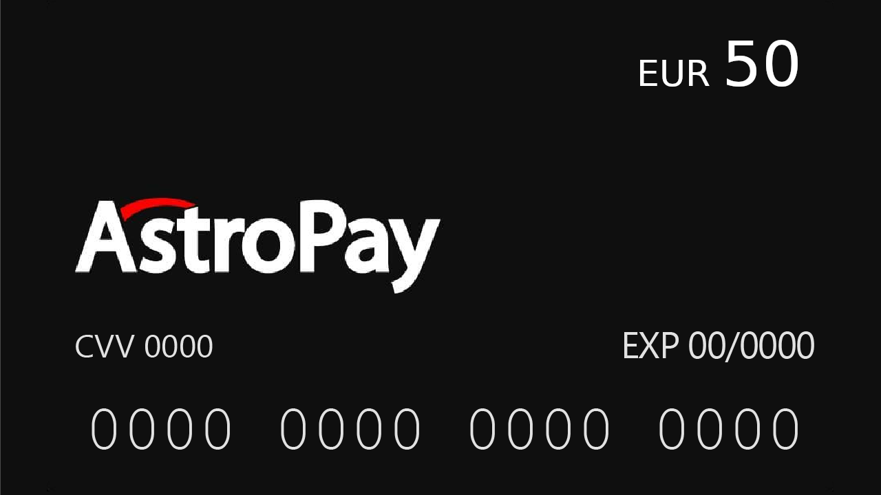 Astropay Card €50 EU 64 usd