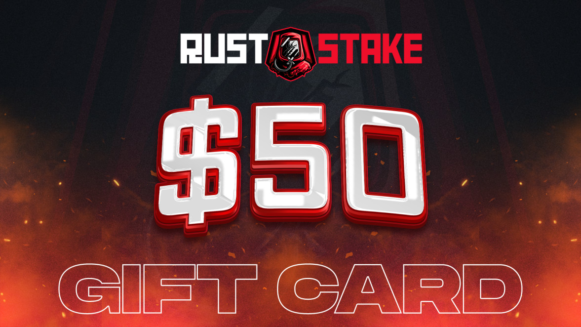 RustStake $50 Gift Card 55.44 usd